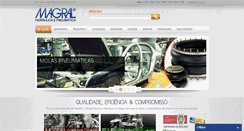 Desktop Screenshot of magral.com.br